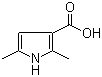 2,5-二甲基吡咯-3-羧酸结构式_57338-76-8结构式