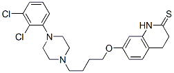 7-[4-[4-(2,3-二氯苯基)-1-哌嗪基]丁氧基]-3,4-二氢-2(1H)-喹啉硫酮结构式_573691-04-0结构式