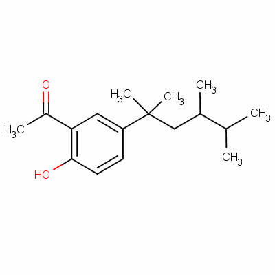 1-(2-羟基-5-叔-壬基苯基)乙烷-1-酮结构式_57375-45-8结构式