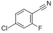 4-氯-2-氟苯腈结构式_57381-51-8结构式