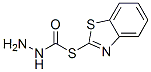 S-1,3-苯并噻唑-2-基肼硫代甲酸酯结构式_57392-05-9结构式