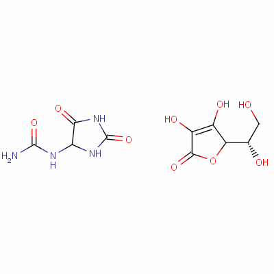 (2,5-Dioxoimidazolidin-4-yl)urea l-ascorbate Structure,57448-83-6Structure