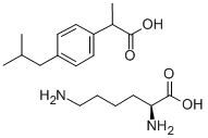 消旋布洛芬赖氨酸盐结构式_57469-76-8结构式