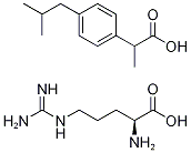 L-arginine, α-methyl-4-(2-methylpropyl)benzeneacetate Structure,57469-82-6Structure