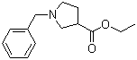 1-苄基吡咯烷-3-羧酸乙酯结构式_5747-92-2结构式
