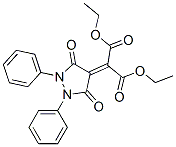 (3,5-二氧代-1,2-二苯基吡唑-4-基)丙二酸二乙酯结构式_57488-08-1结构式