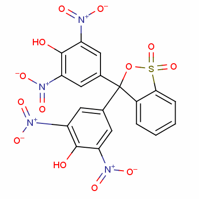 四硝基苯酚磺酞结构式_57564-54-2结构式
