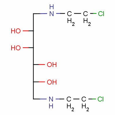 甘露醇氮芥结构式_576-68-1结构式
