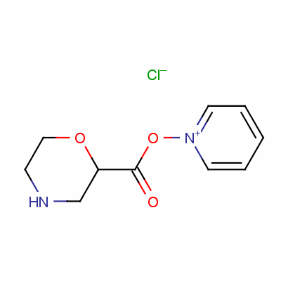 1-[(Morpholinecarbonyl)oxy]pyridinium chloride Structure,57605-17-1Structure