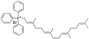 Geranylgeranyltriphenylphosphonium bromide Structure,57784-37-9Structure