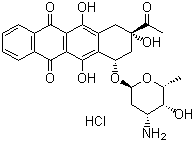盐酸依达比星结构式_57852-57-0结构式