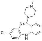 氯氮平结构式_5786-21-0结构式