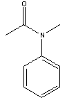 N-甲基乙酰苯胺结构式_579-10-2结构式