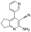 (9ci)-2-氨基-6,7-二氢-4-(3-吡啶)-5H-环戊并[b]吡啶-3-甲腈结构式_579441-22-8结构式