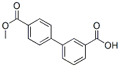 4-(甲氧基羰基)-[1,1-联苯]-3-羧酸结构式_579510-89-7结构式