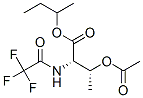 O-乙酰基-n-(三氟乙酰基)-l-苏氨酸 1-甲基丙酯结构式_57983-71-8结构式