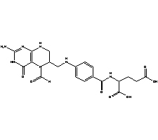 亚叶酸结构式_58-05-9结构式