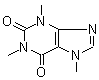 咖啡因结构式_58-08-2结构式