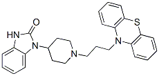 10-[3-[4-[(2,3-二氢-2-氧代-1H-苯并咪唑)-1-基]哌啶]丙基]-10h-吩噻嗪结构式_58012-00-3结构式