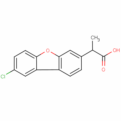 呋洛芬结构式_58012-63-8结构式