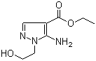 5-氨基-1-(2-羟基乙基)-1H-吡唑-4-羧酸乙酯结构式_58046-49-4结构式