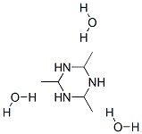 Acetaldehyde ammonia trimer Structure,58052-80-5Structure