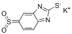 2-Mercapto-5-sulfonyl-benzimidazole, potassium salt Structure,58089-27-3Structure
