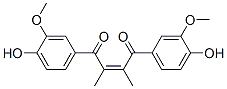 (Z)-1,4-双(4-羟基-3-甲氧基苯基)-2,3-二甲基-2-丁烯-1,4-二酮结构式_58096-91-6结构式