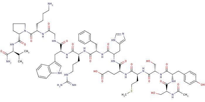 美拉诺坦结构式_581-05-5结构式