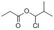丙酸-1-氯异丁酯结构式_58304-65-7结构式