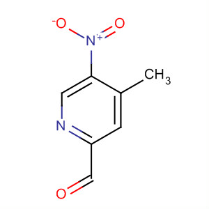 4-甲基-5-硝基吡啶-2-羧醛结构式_5832-38-2结构式
