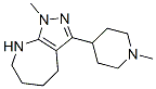 (9ci)-1,4,5,6,7,8-六氢-1-甲基-3-(1-甲基-4-哌啶基)-吡唑并[3,4-b]氮杂卓结构式_583811-38-5结构式