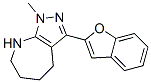 (9ci)-3-(2-苯并呋喃)-1,4,5,6,7,8-六氢-1-甲基-吡唑并[3,4-b]氮杂卓结构式_583811-50-1结构式