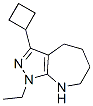 (9ci)-3-环丁基-1-乙基-1,4,5,6,7,8-六氢-吡唑并[3,4-b]氮杂卓结构式_583812-38-8结构式