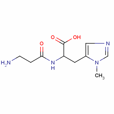 L-鹅肌肽结构式_584-85-0结构式