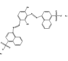 酸性棕 14结构式_5850-16-8结构式