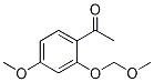 1-[4-Methoxy-2-(methoxymethoxy)phenyl]ethanone Structure,58544-83-5Structure