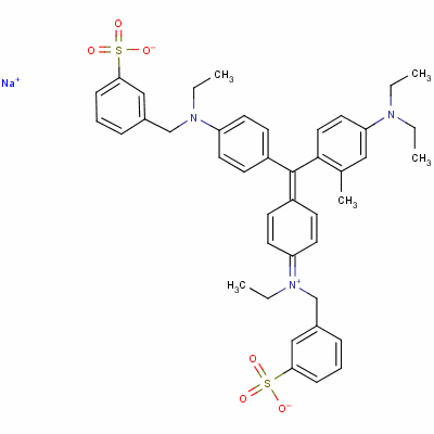 弱酸性艳蓝 BA结构式_5863-46-7结构式