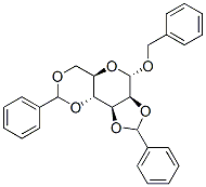 4-(苄氧基)-2,8-二苯基己a氢[1,3]二氧杂环戊并[4,5]吡喃并[3,2-d][1,3]二恶英结构式_58650-53-6结构式