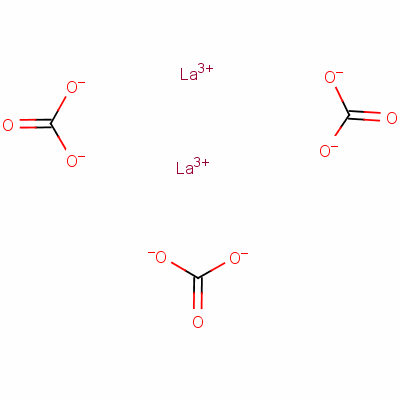碳酸镧结构式_587-26-8结构式