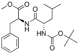 叔丁基氧基羰基亮氨酰基苯基丙氨酸甲酯结构式_5874-73-7结构式