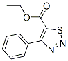 4-苯基-1,2,3-噻二唑-5-羧酸乙酯结构式_58756-26-6结构式