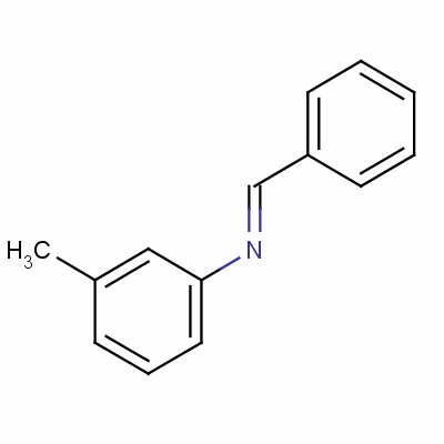 N-benzylidene-m-toluidine Structure,5877-58-7Structure