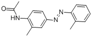 N-acetyl-o-aminoazotoluene Structure,588-23-8Structure