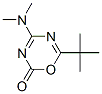 4-(二甲基氨基)-6-(1,1-二甲基乙基)-2H-1,3,5-噁二嗪-2-酮结构式_58826-34-9结构式
