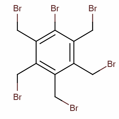 溴五(溴甲基)苯结构式_58828-53-8结构式