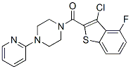 (9ci)-1-[(3-氯-4-氟苯并[b]噻吩-2-基)羰基]-4-(2-吡啶)-哌嗪结构式_588674-16-2结构式