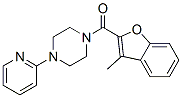 (9ci)-1-[(3-甲基-2-苯并呋喃)羰基]-4-(2-吡啶)-哌嗪结构式_588674-66-2结构式