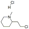 2-(2-氯乙基)-1-甲基哌啶盐酸盐结构式_58878-37-8结构式