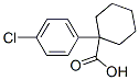 1-(4-氯苯基)环己烷-1-羧酸结构式_58880-37-8结构式